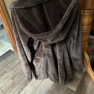 Dennis Basso Brown Trench Coat